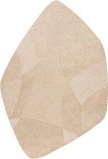 Vuneni Tepih Piana Stone Dark Beige, Bež, 200x290 cm, Handmade