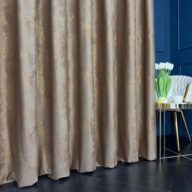 Dekorativna tkanina Velvet Glam Beige bež vis. 3,00 m, Bež