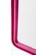 Zidno ogledaloo Cloe Fuxia Velvet, Fuksija, S lukom