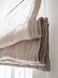Rimska zavesa &scaron;ir. 160 cm Linen Muslin 2 barve, Bež, Desno, 160 cm