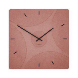 Zidni sat Luxhora Quadriva Red 11 boja kazaljki, Crna