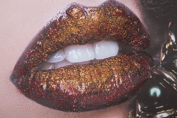 Slika Beautiful Lips, Večbarvna