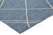 Preproga Terrace Azure White Lines, Modra, 200x290 cm, Outdoor | Indoor