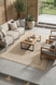 Tepih Grano Frame Amber, Bež, 160x230 cm, Outdoor | Indoor