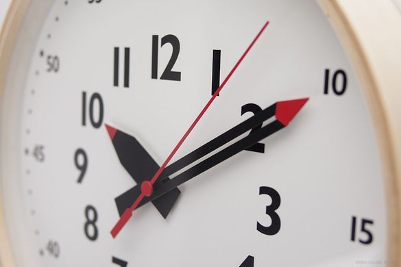 Stenska ura Fun Pan Clock, premer - 30,5 cm