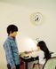 Stenska ura Fun Pan Clock, premer - 30,5 cm