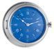 Zidni sat Nautical Classic Navy, Srebrena