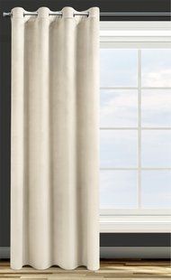 Zavjese u setu Velvet Cream (2 kom) 135x250, Krema