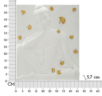 Zidni ukras Buddha, Zlatna