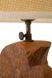 Lampada Teak Da Tavolo, Smeđa