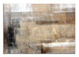 Zidni ukras Rettangolo Astratto, Siva, 70 cm x 100 cm
