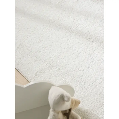 Perljiva otro&scaron;ka preproga Malu Rose Lilac, Bela, 150x220 cm