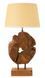 Lampada Teak Da Tavolo Kepala, Rjava