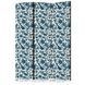 Paravan - Rose Vines - Monochromatic Blue Birds Resting Among Roses, Plava, Jednostrani
