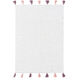 Perljiva otro&scaron;ka preproga Malu Rose Lilac, Bela, 150x220 cm