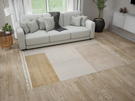 Tepih Capo Ivory Gold, Bež, 150x220 cm