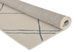 Preproga Terrace Cream Blue Lines, Krem, 200x290 cm, Outdoor | Indoor