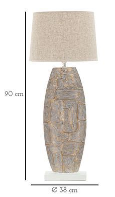 Stolna lampa Eclips Tower, Bež