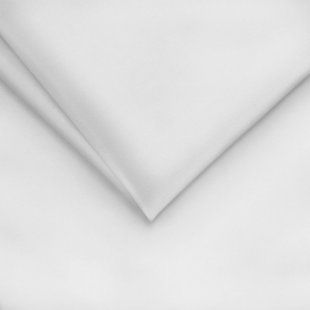 Blackout dekor tkanina Velvet White bijela vis. 2,80 m, Bijela