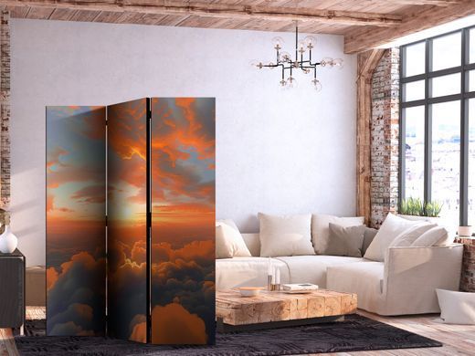 Paravan - When Dawn Tickles the Clouds: A Spectacle of Colors on the Morning Sky, Oranžen, Enostranski