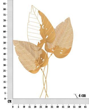 Stenska dekoracija Autumn Leaf Gold, Večbarvna
