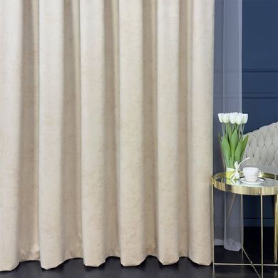Dekorativna tkanina Velvet Royal Beige bež vis. 2,80 m, Bež