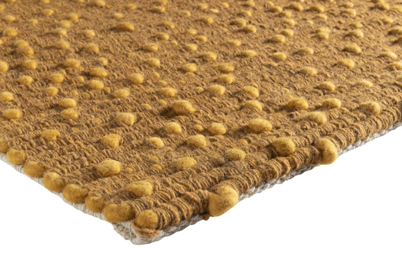 Volnena Preproga Santorini Gold, Terracotta, 160x230 cm, Handmade