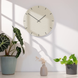 Zidni sat Luxhora Rivella White 11 boja kazaljki, Crna