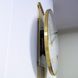 Zidni sat Nickel Elegance, Brončana