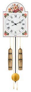 Stenska ura White Floral Chain Double, Bela
