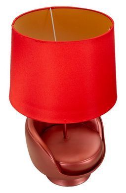 Namizna svetilka Midcentury Red, Rdeča