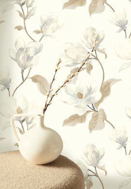 Tapeta Brume De Magnolia 6 boja, Bijela, Le Beau Jardin