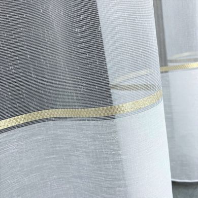 Tkanina za zavjese Markizeta Natural bijela vis. 3,0 m, Bijela