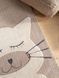 Dječji tepih Momo Cat Beige, Bež, 160x230 cm