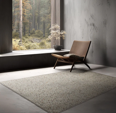 Vunena Preproga Mellow Sand, Bež, 130x200 cm, Handmade