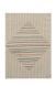 Tepih City Shag Cream Lines, Krema, 160x230 cm