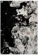 Preproga Late Shower Black Puddle, 120x170 cm