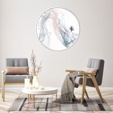 Stenska dekoracija Forma astratta, Večbarvna, premer - 60 cm
