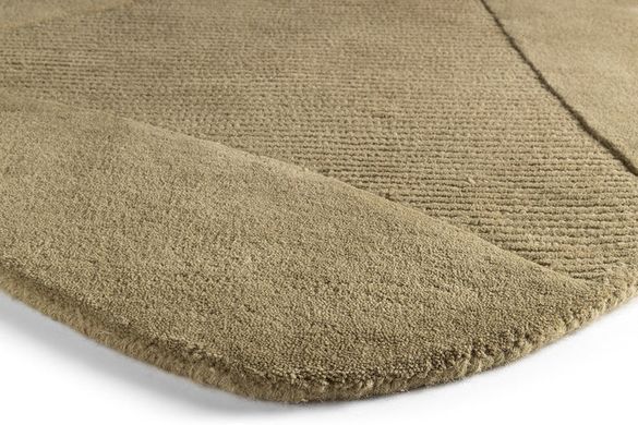 Volnena Preproga Piana Stone Green, Zelena, 200x290 cm, Handmade