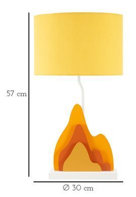 Namizna svetilka Color -A-, Večbarvna