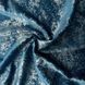 Dekorativna tkanina Jacquard Flower Blue plava vis. 2,50 m, Plava
