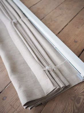 Rimska zavesa &scaron;ir. 120 cm Heavy Linen 10 barv, Bež, Desno, Proti prostoru, 140 cm