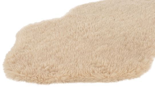 Tepih Curly Fur Beige Nature, Bež, 150x200 cm
