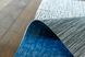Preproga Waves Domburg Ripple, Modra, 120x170 cm