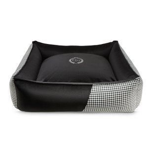 Krevet Porto Black, Crna, S